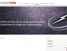 Tablet Screenshot of intelliinfo.com